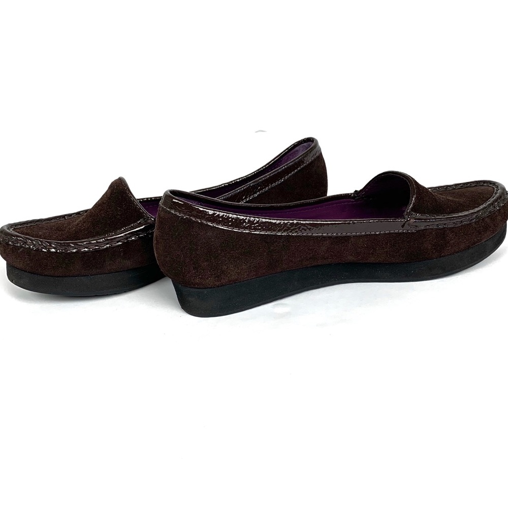 Boden | Suede and Patent Leather Loafer Sz 38